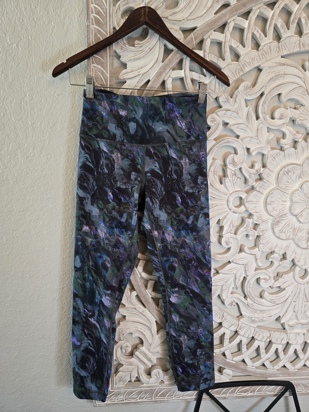 Lululemon Women's Wunder Train Crop High Rise Molten Flash Green 23" 6